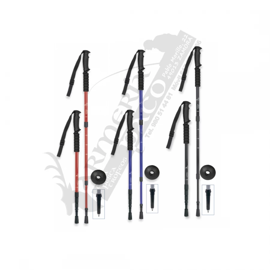 Baston Trekking Aluminio 3 Tramos