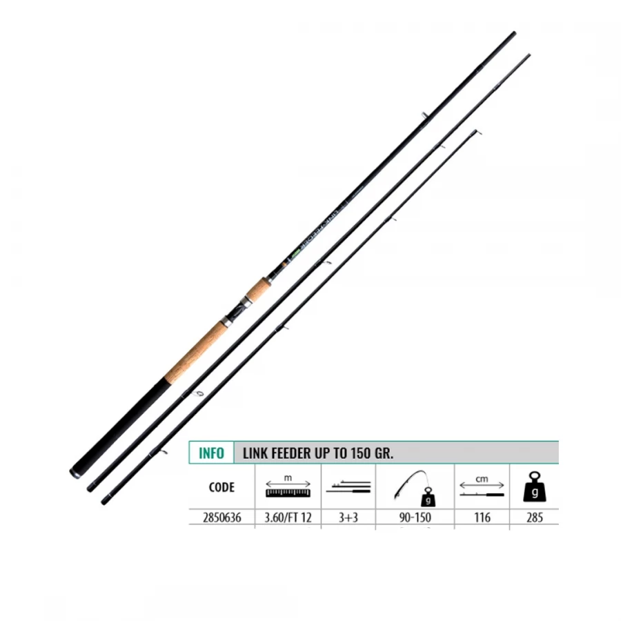 Caña Lineaeffe Link Feeder 90-150gr 3.60m