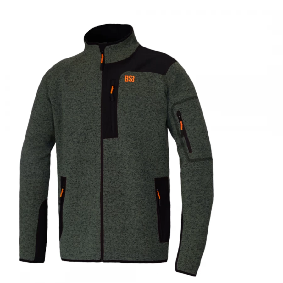 Chaqueta punto soft shell caqui Teneguía