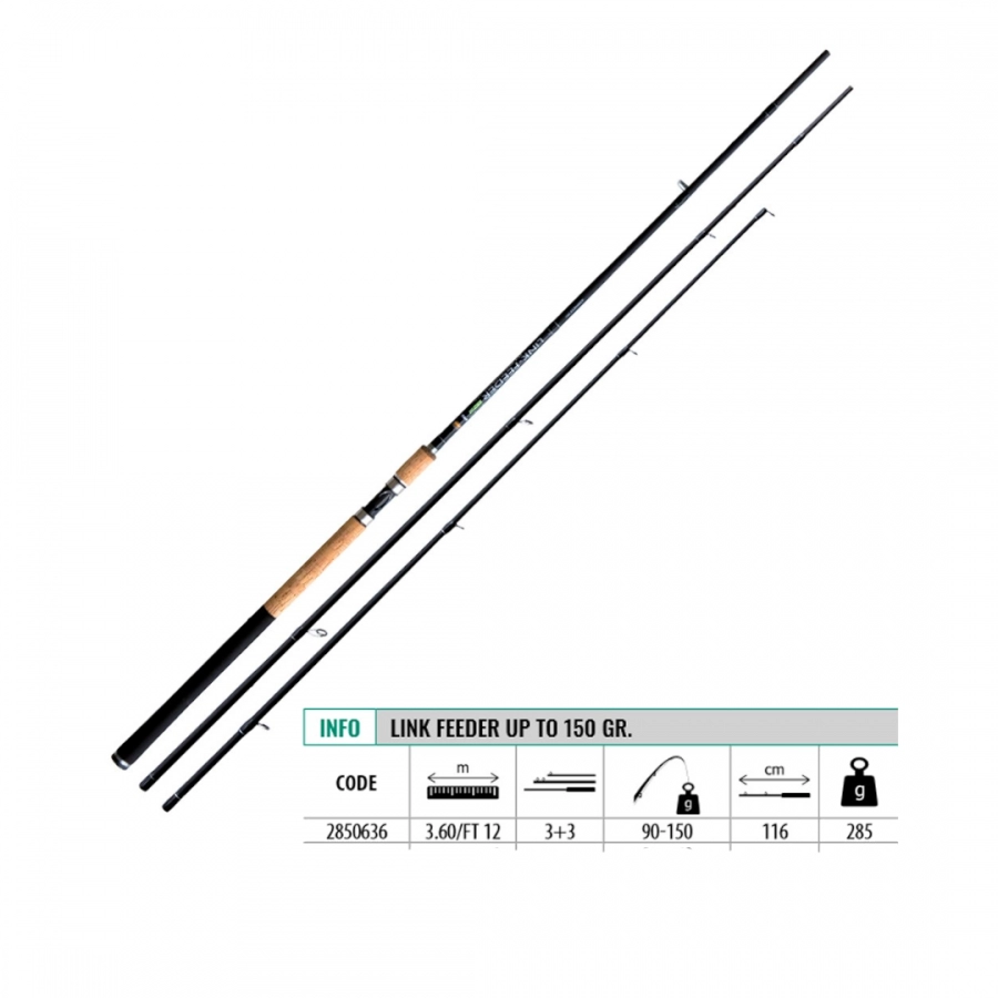 Caña Lineaeffe Link Feeder 90-150gr 3.60m