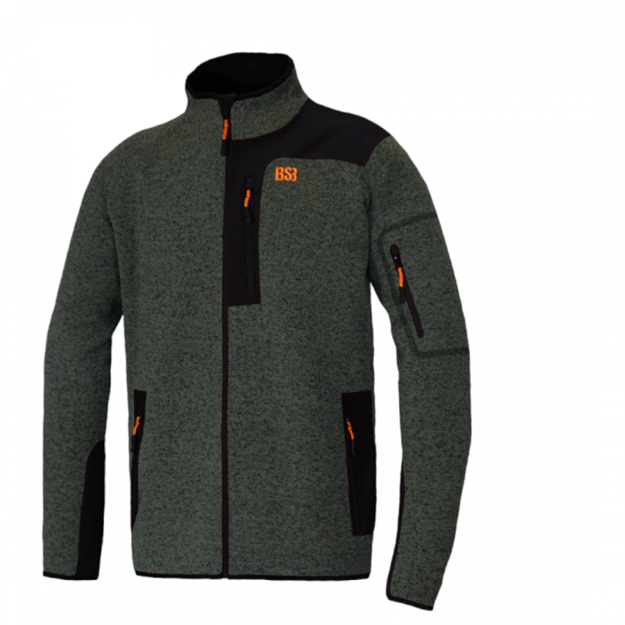 Chaqueta punto soft shell caqui Teneguía