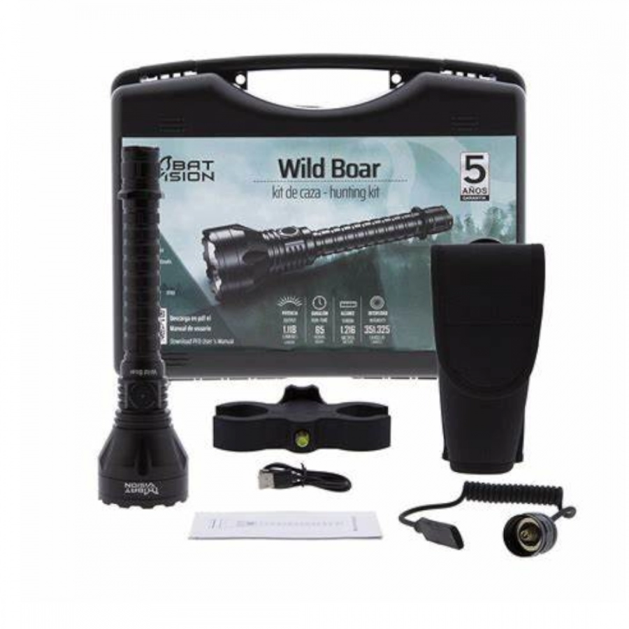 Linterna Wild Boar Kit Caza