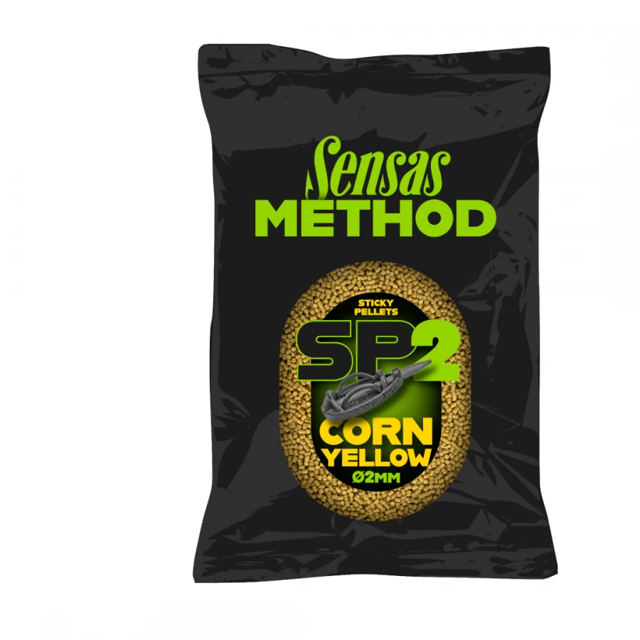 Method Sticky Pellets Corn Yellow