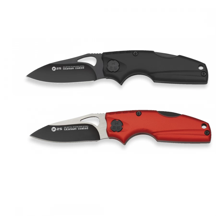 Navaja K25 EDC Con Clip, hoja: 5.8