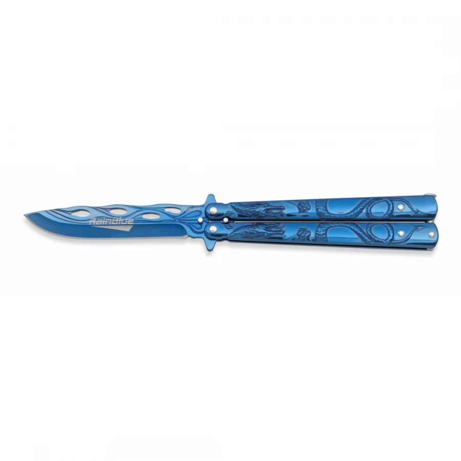 Navaja Abanico Rainblue, hoja: 10 cm