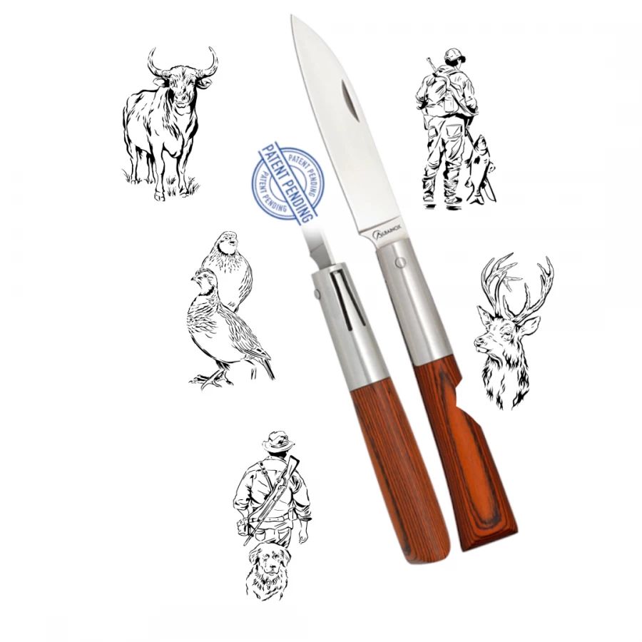 Navaja Stamina Roja Piston Personalizable