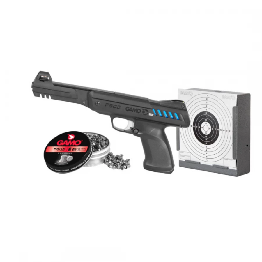 Pack Pistola P-900 IGT con Balines Match y Tragabalines
