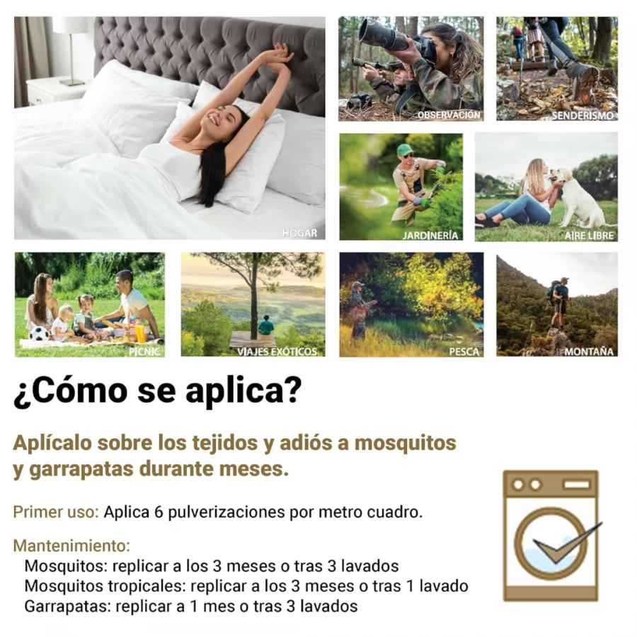 Repelente de Insectos Textil  Diptrón  100ml