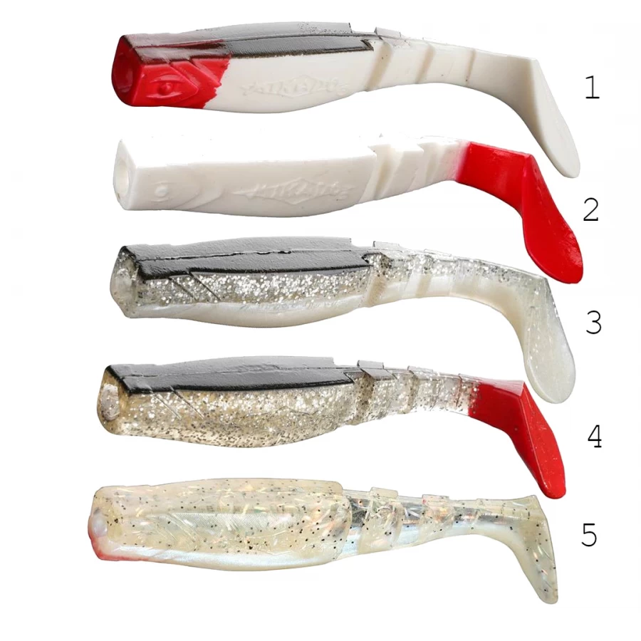 Señuelo Blando Shad Fishunter - 10.5Cm - Paquete De 5