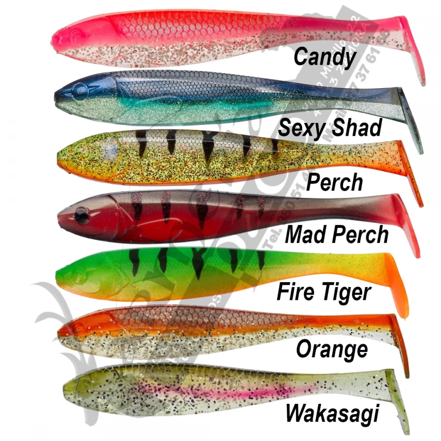 Señuelo Vinilo Illex Magic Slim Shad 6