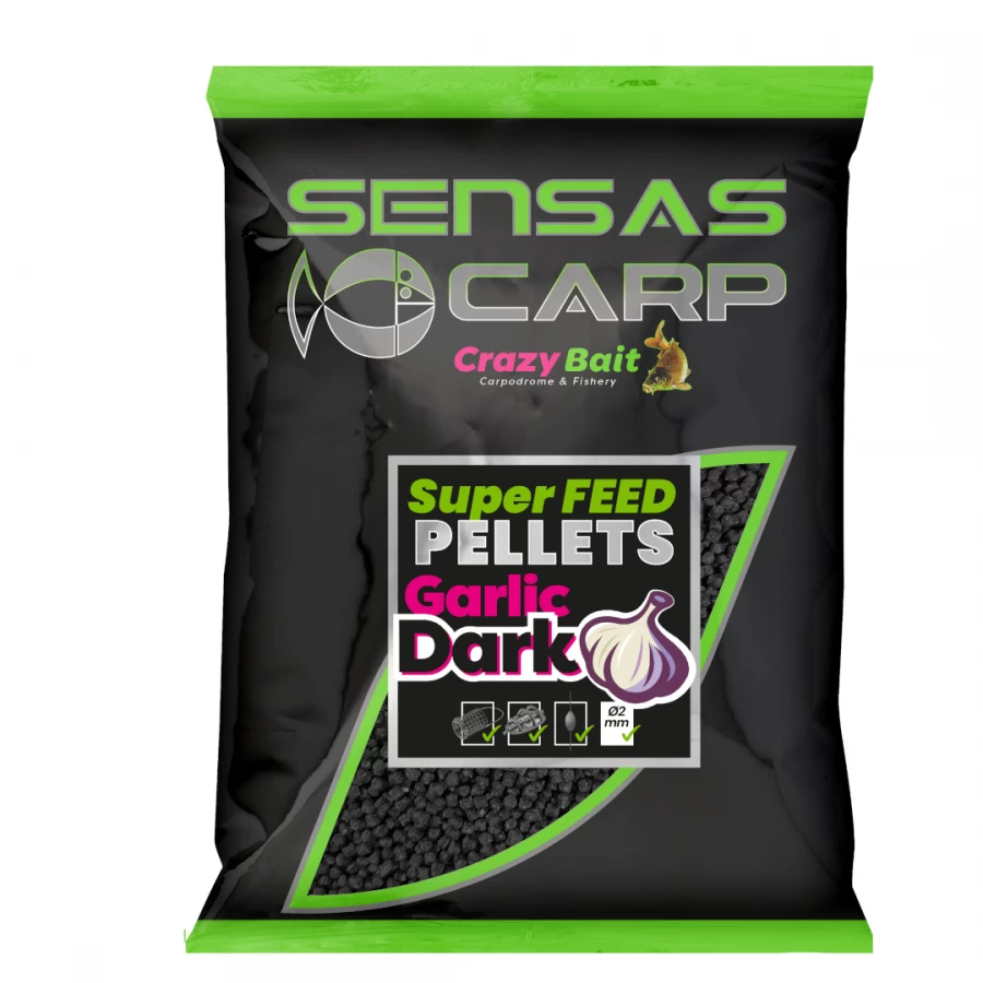 Super Feed Pellets Garlis Dark 2 mm