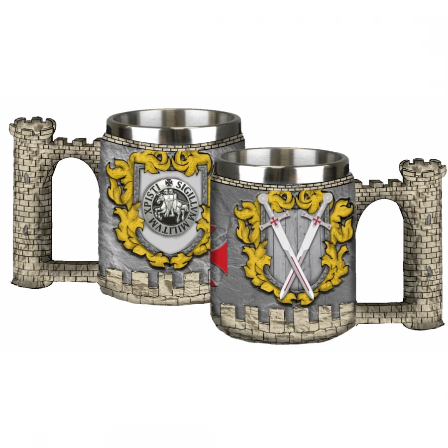 Taza Resina Castillo Templario