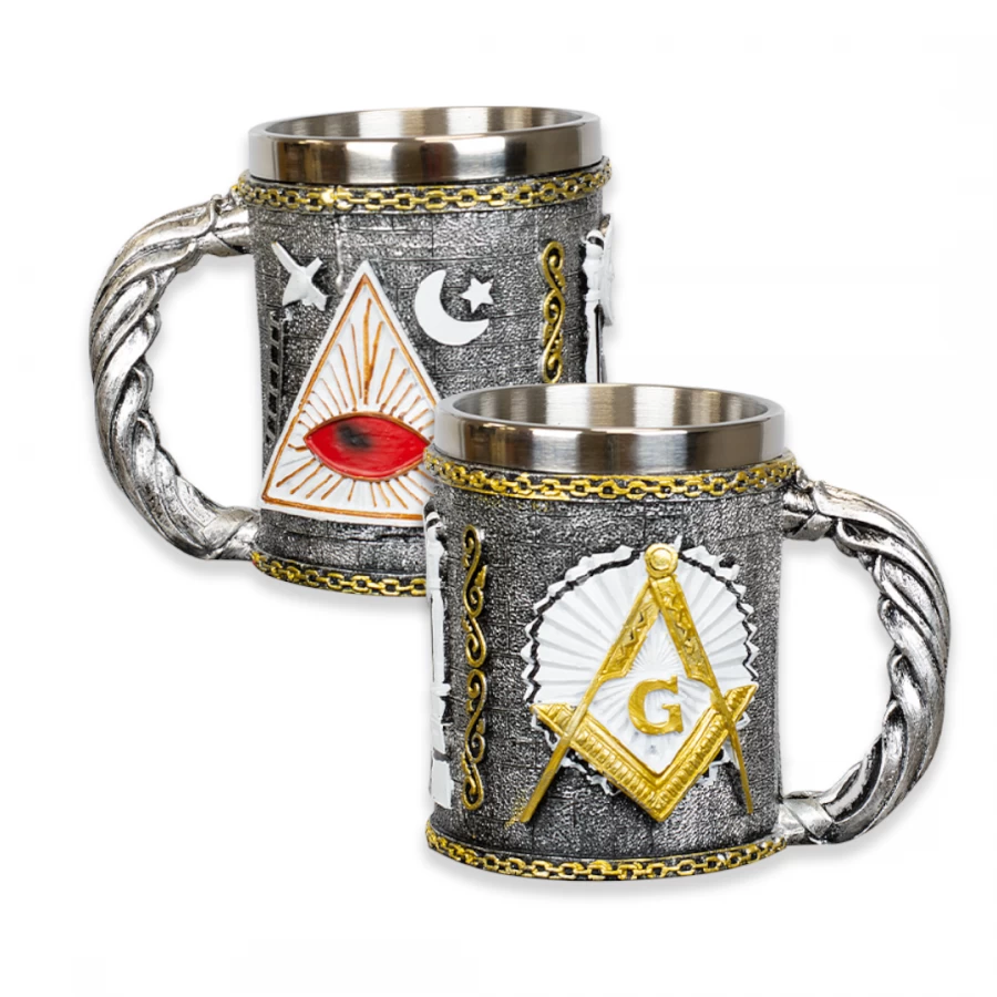 Taza Resina Masones