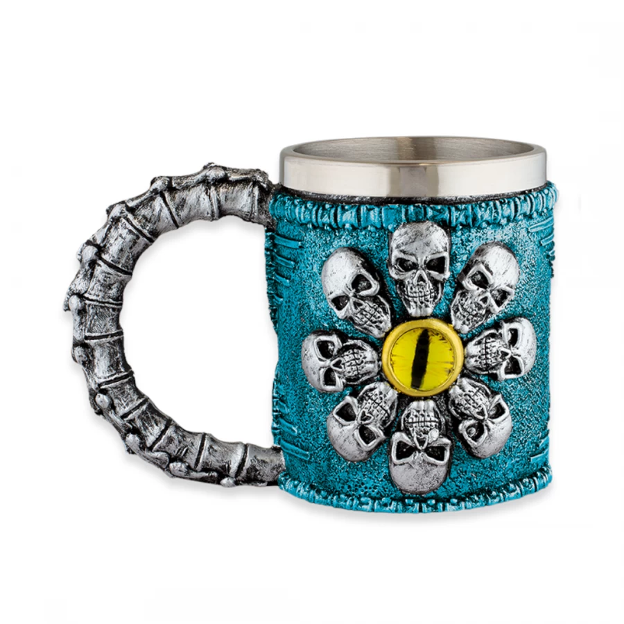 Taza Resina Calaveras - Ojo