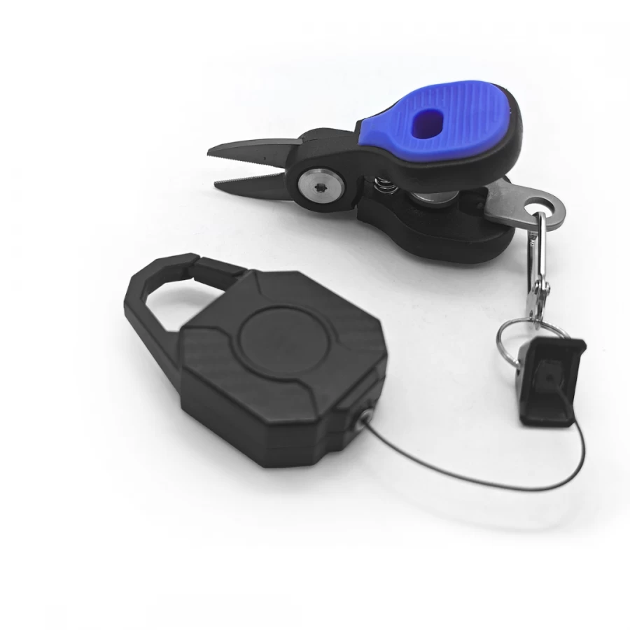 Tijeras GRIP - TOUCH BRAID SCISSOR + RETRACTOR