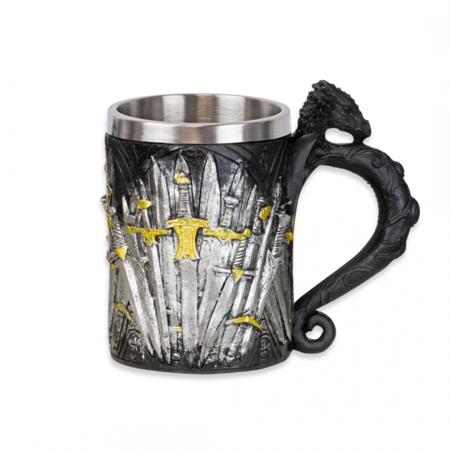 Taza Resina Espadas